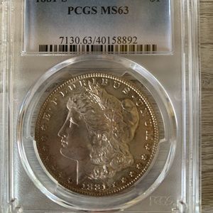 1881 S Morgan Dollar